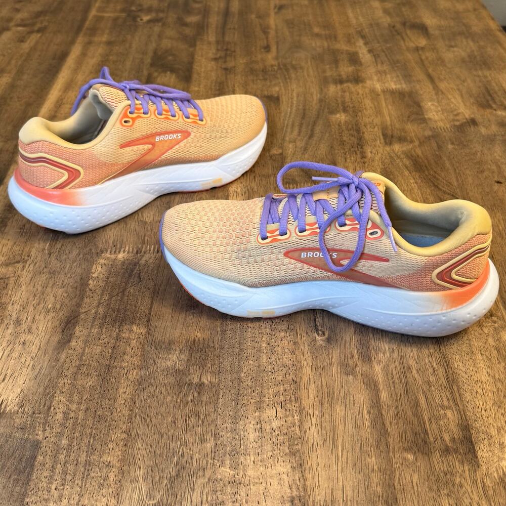 Brooks Glycerin 21 Shoe Running Walking Neutral DNA Loft Sunburst Women’s 9B - Picture 4 of 11